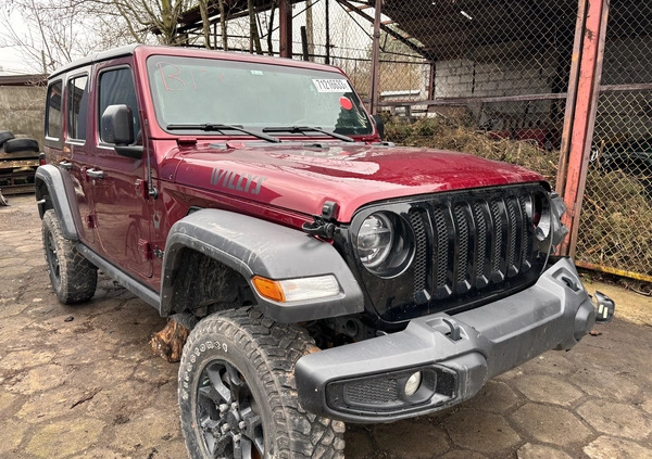 Jeep Wrangler cena 107000 przebieg: 57000, rok produkcji 2021 z Białobrzegi małe 56